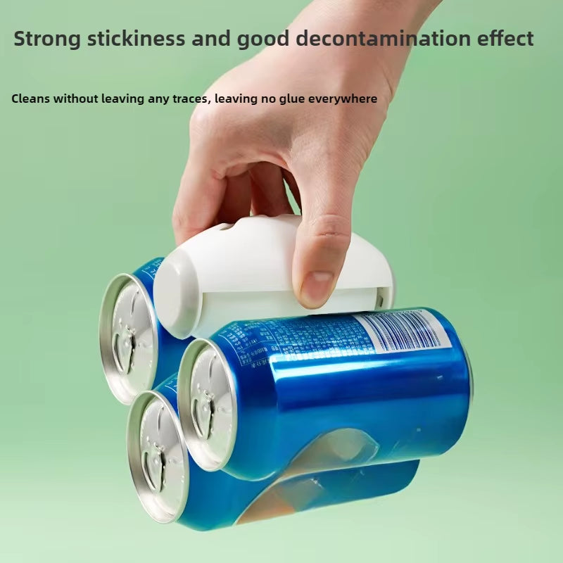 Reusable Washable Lint Roller - The Ultimate Portable Pet Hair Remover for Effortless Dust Cleaning!