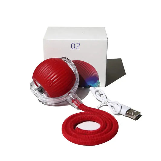 Engaging Cat Interactive Ball Toy - Rechargeable, Motion Activated Fun for Your Feline Friends!