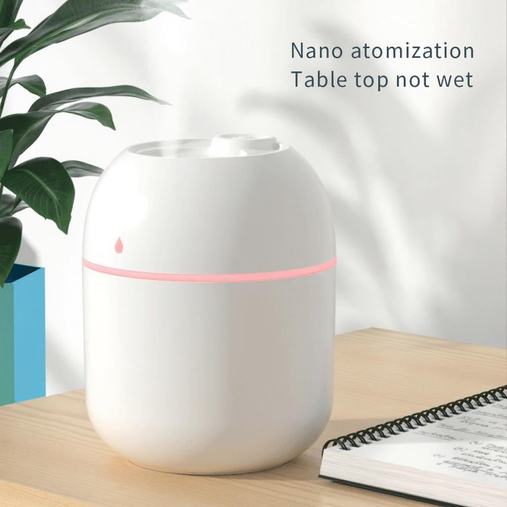 Humidifier USB Mist Mini Light Air Night Cool with Portable for Spray LED Quiet