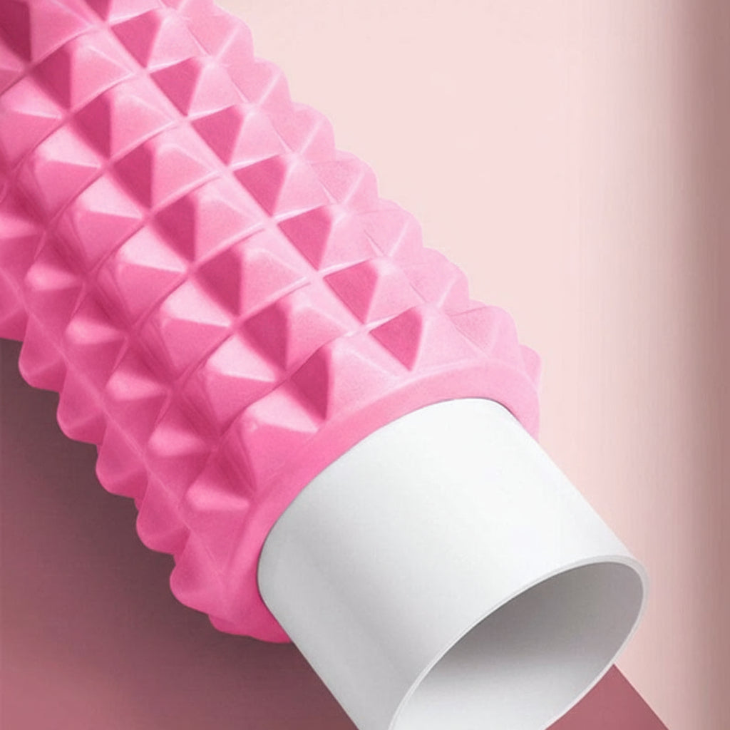 EVA Foam Shaft Yoga Column Crescent Hollow Wolf Tooth Stick Fitness Yoga Foam Roller Yoga Massage Stick