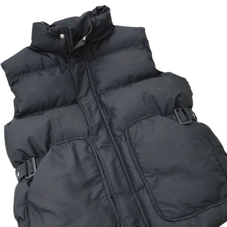 jacket vest quilted padded thick puffer vest winter warm women's gilet size women