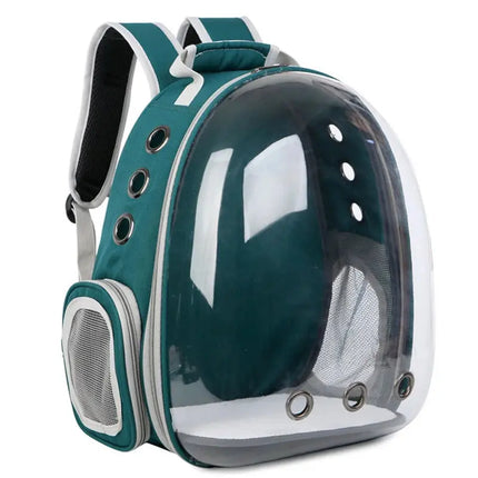 Pet Carrier Backpack with Transparent Window – Space Capsule Design for Cats and Small Dogs